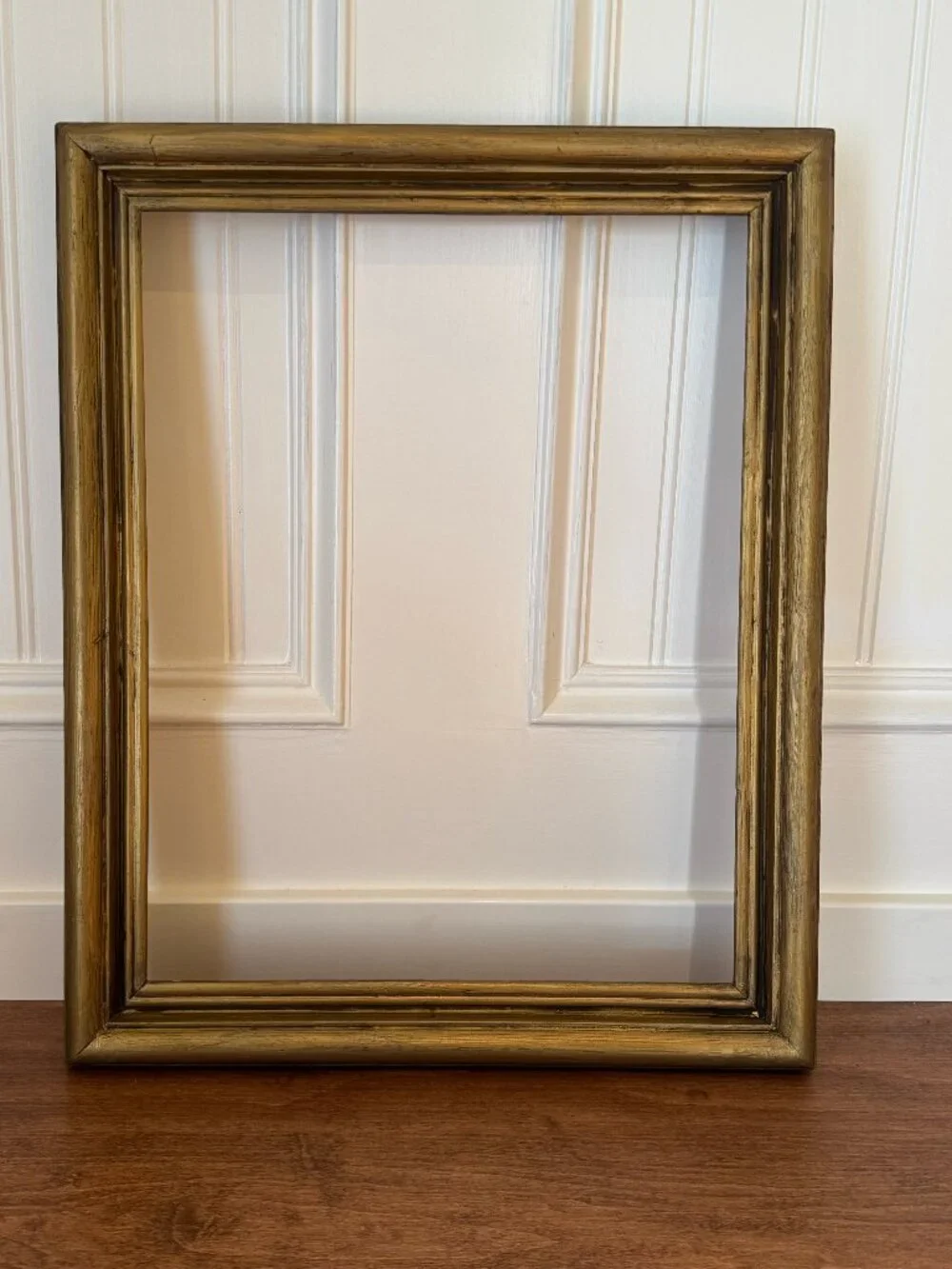 Vintage Gold Painted Wood Frame